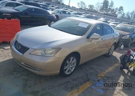 2007 Lexus Es 350 from USA, damaged, VIN JTHBJ46G972077657